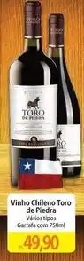 Atacadão Toro loco - vinho chileno de piedra oferta