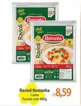 Atacadão Romanha - ravioli romanha oferta