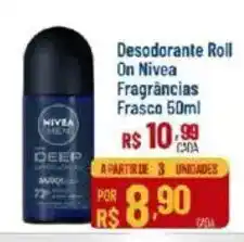 Max Atacadista Desodorante Roll On Nivea Fragrâncias oferta