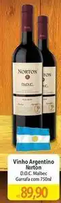 Atacadão Norton - vinho argentino oferta