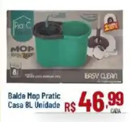 Max Atacadista Balde Mop Pratic Casa 8L oferta