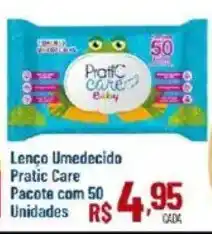 Max Atacadista Lenço umedecido pratic care oferta