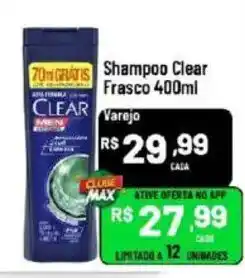 Max Atacadista Shampoo clear frasco oferta