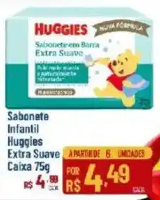 Max Atacadista Sabonete infantil huggies extra suave oferta