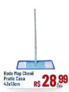 Max Atacadista Rodo Mop Chenil Pratic Casa oferta