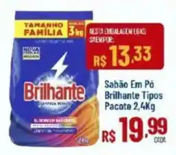 Max Atacadista Sabão em pó brilhante tipos oferta
