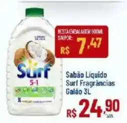 Max Atacadista Sabão Líquido Surf Fragrâncias oferta