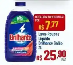 Max Atacadista Lava-Roupas Líquido Brilhante Galão oferta