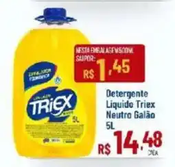 Max Atacadista Detergente Líquido Triex Neutro Galão oferta