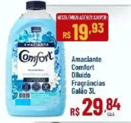 Max Atacadista Amaciante Comfort Diluido Fragrâncias oferta