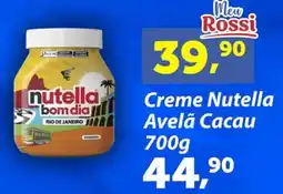 Rossi Supermercado Creme Nutella Avelã Cacau oferta