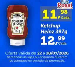 Rossi Supermercado Ketchup Heinz oferta