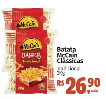 Batata mccain clássicas tradicional