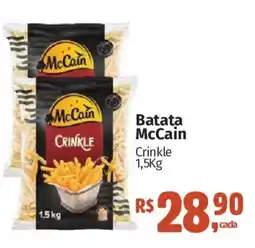 Supermercados Mateus Batata mccain crinkle oferta