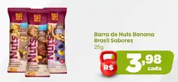 Ultrabox Barra de Nuts Banana Brasil Sabores oferta