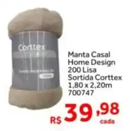 Shibata Supermercados Manta Casal Home Design 200 Lisa Sortida Corttex oferta