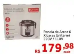 Shibata Supermercados Panela de Arroz 6 Xícaras Unitermi 220V/110V oferta