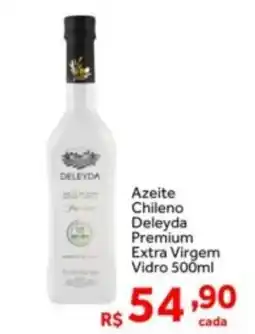 Shibata Supermercados Azeite Chileno Deleyda Premium Extra Virgem Vidro oferta