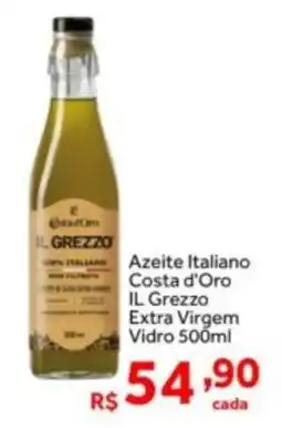 Shibata Supermercados Azeite Italiano Costa d'Oro IL Grezzo Extra Virgem Vidro oferta