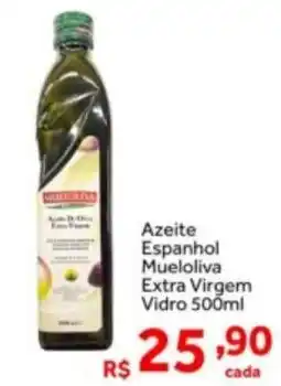 Shibata Supermercados Azeite Espanhol Mueloliva Extra Virgem Vidro oferta