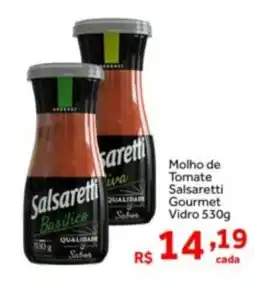 Shibata Supermercados Molho de Tomate Salsaretti Gourmet Vidro oferta