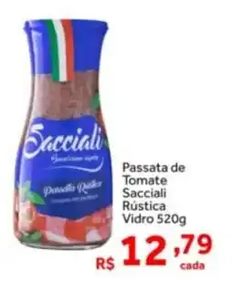 Shibata Supermercados Passata de Tomate Sacciali Rústica Vidro oferta