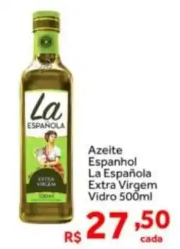 Shibata Supermercados Azeite Espanhol La Española Extra Virgem Vidro oferta