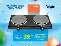 Lojas Cem Fogão de mesa elgin fog02 oferta