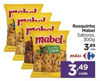 Carrefour Rosquinha mabel sabores oferta