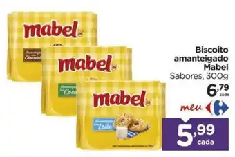 Biscoito amanteigado Mabel Sabores