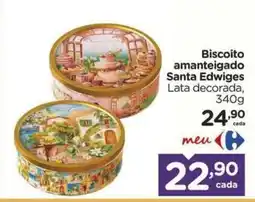 Carrefour Biscoito amanteigado Santa Edwiges oferta
