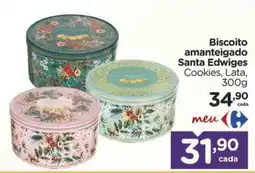 Carrefour Biscoito amanteigado santa edwiges cookies oferta