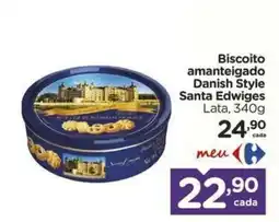 Carrefour Biscoito amanteigado Danish Style Santa Edwiges oferta