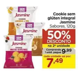 Carrefour Cookie sem glúten integral jasmine oferta