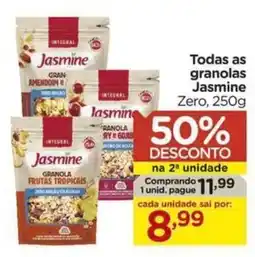 Carrefour Todas as granolas jasmine zero oferta