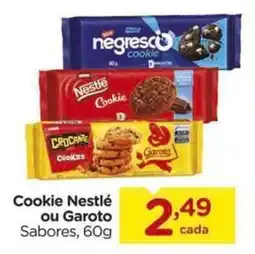 Carrefour Cookie nestlé ou garoto sabores oferta