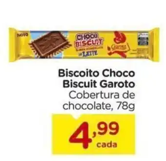Carrefour Biscoito Choco Biscuit Garoto oferta