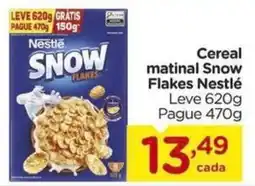 Carrefour Cereal matinal snow flakes nestlé oferta