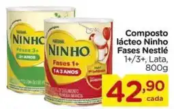 Carrefour Composto lácteo Ninho Fases Nestlé oferta
