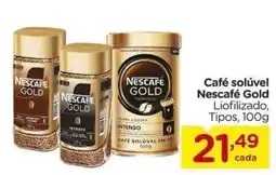 Carrefour Café solúvel Nescafé Gold oferta
