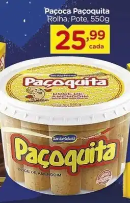 Carrefour Paçoquita doce de amendoim oferta