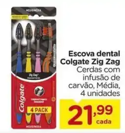 Carrefour Escova dental Colgate Zig Zag oferta