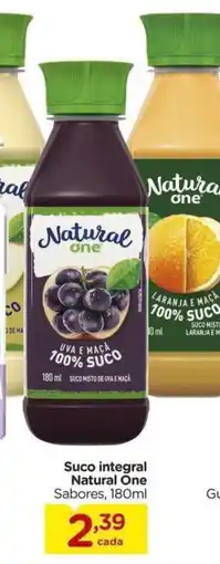 Carrefour Suco integral natural one sabores oferta