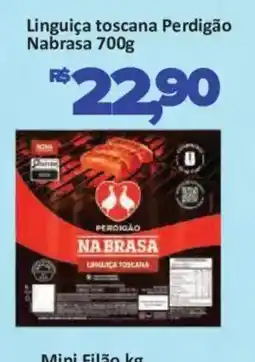 Supermercados Savegnago Linguiça toscana perdigão nabrasa oferta