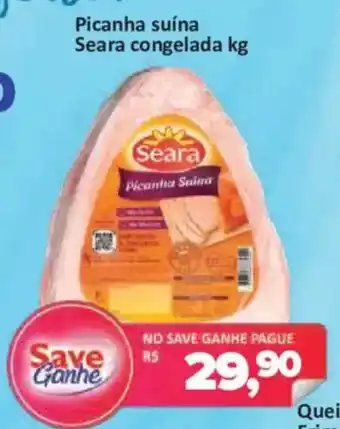 Supermercados Savegnago Picanha suína oferta