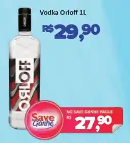 Supermercados Savegnago Vodka Orloff oferta