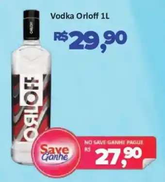 Supermercados Savegnago Vodka Orloff oferta