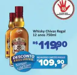Supermercados Savegnago Whisky Chivas Regal 12 anos oferta