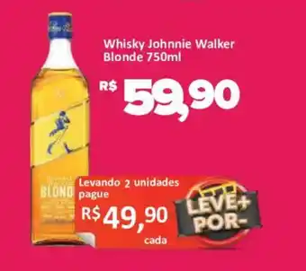 Supermercados Savegnago Whisky Johnnie Walker Blonde oferta