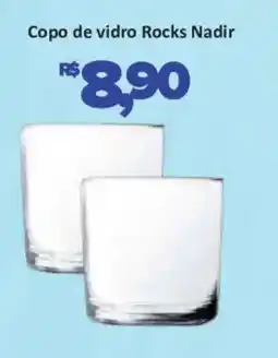Supermercados Savegnago Copo de vidro rocks nadir oferta